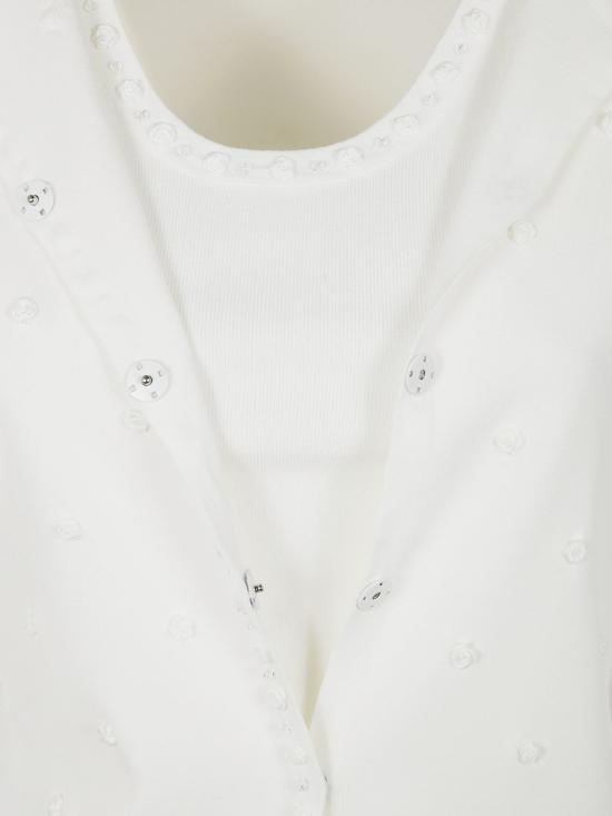 25SS 블루걸 스웨터 RA5098MS46M 14300 CHALK - BLUGIRL