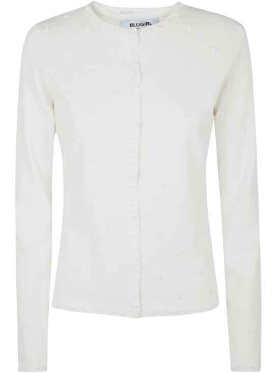 25SS 블루걸 스웨터 RA5098MS46M 14300 CHALK