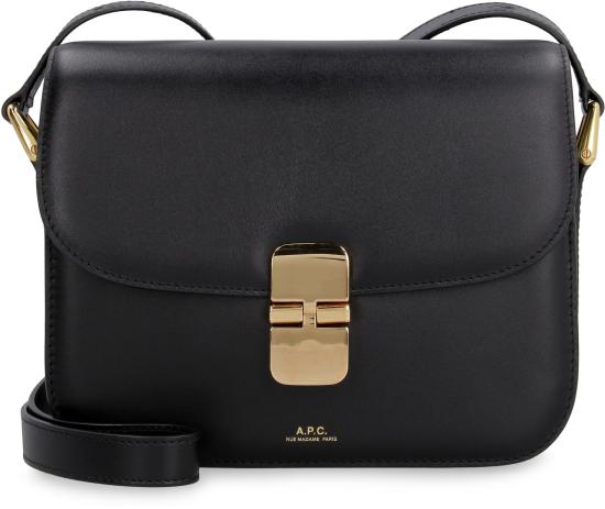 25FW 아페쎄 그레이스 스몰백 PXBMWF61413 LZZ BLACK - A.P.C.