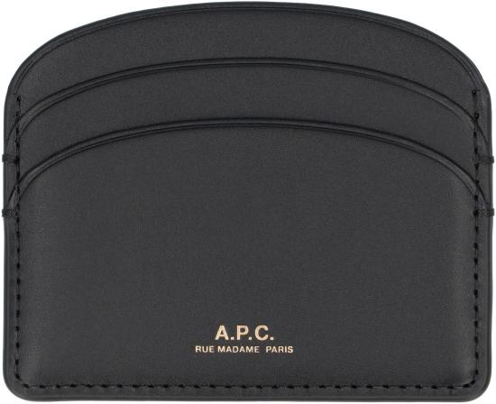 25FW 아페쎄 카드지갑 PXAWVF63270 LZZ BLACK - A.P.C.