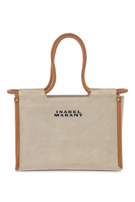 이자벨마랑 토트백 PM0007FAA3C12M 90BE BEIGE O TAN - ISABEL MARANT