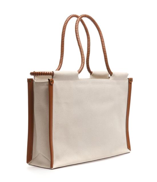  이자벨마랑 토트백 PM0007FAA2X28M ECCG WHITE - ISABEL MARANT