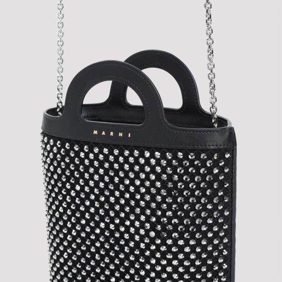  마르니 토트백 PHMO0039Q2P6450 00N99 BLACK - MARNI
