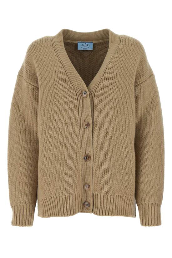 24FW 프라다 가디건 P25L42S22211CT F0040 BEIGE O TAN