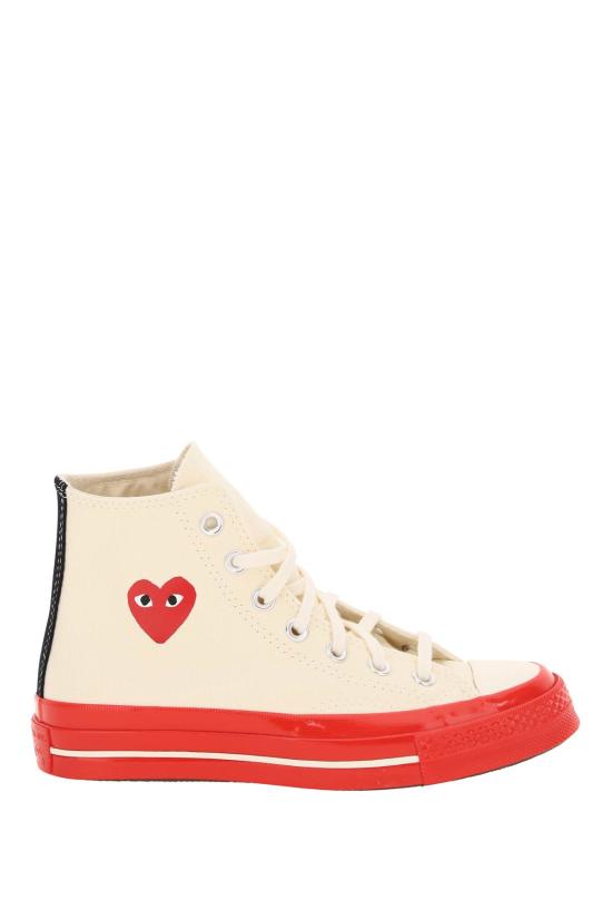  꼼데가르송 스니커즈 P1K124 WHITE - COMME DES GARCONS