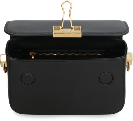  오프화이트 숄더백 OWNN118S23LEA001 1000 BLACK - OFF WHITE