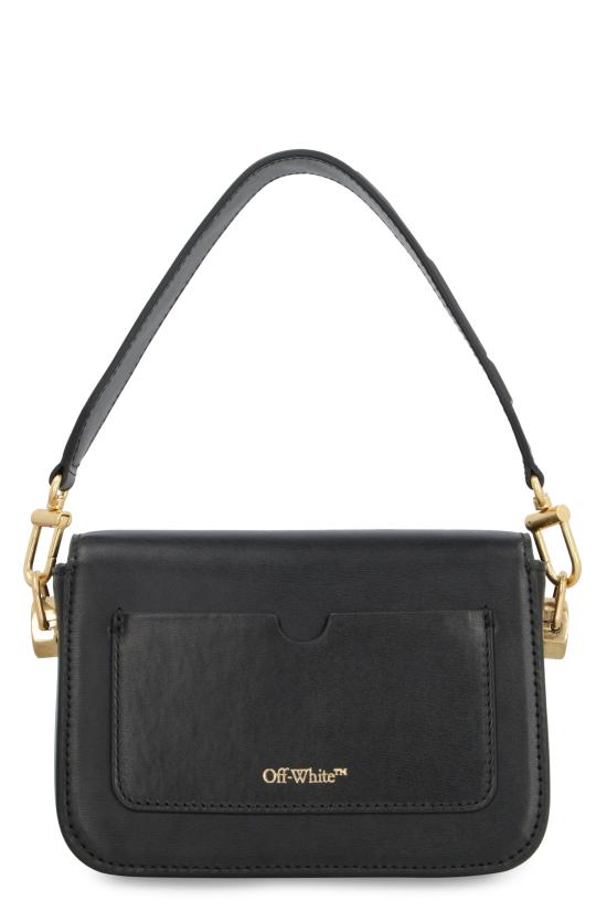  오프화이트 숄더백 OWNN118S23LEA001 1000 BLACK - OFF WHITE