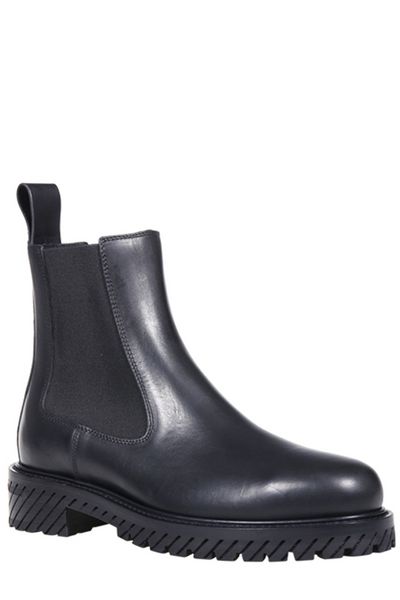  오프화이트 부츠 OMID026F23LEA001 1010 BLACK - OFF WHITE