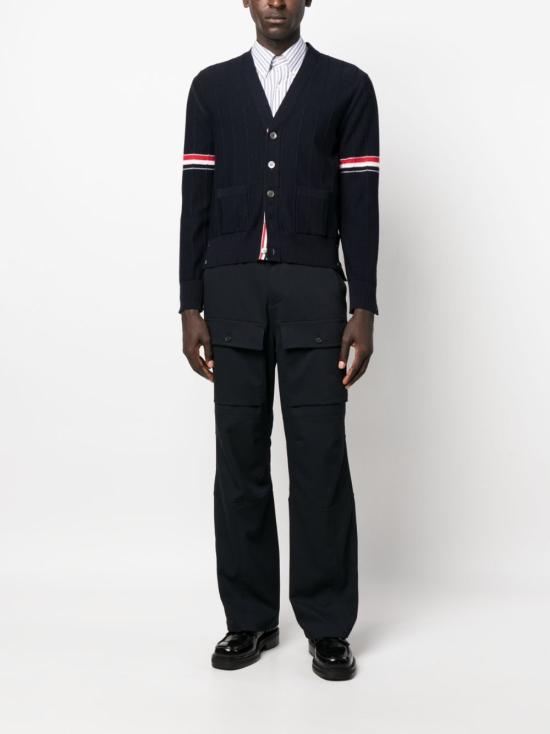 25SS 톰브라운 가디건 MKC519AY1002 415 NAVY - THOM BROWNE