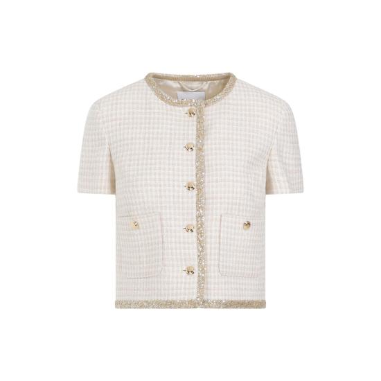 25SS 미우미우 자켓 MH1904SOOO1YQX F0925 AVORIOALBINO