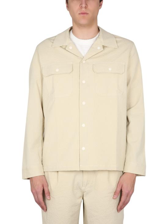  하울린 긴팔 셔츠 MAGICWORKSHIRT ECRU BEIGE O TAN