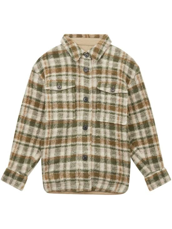 24FW 이자벨마랑에뚜왈 Harveli 하벨리 코트 MA0020FDB3D04E KAEC CHECKED