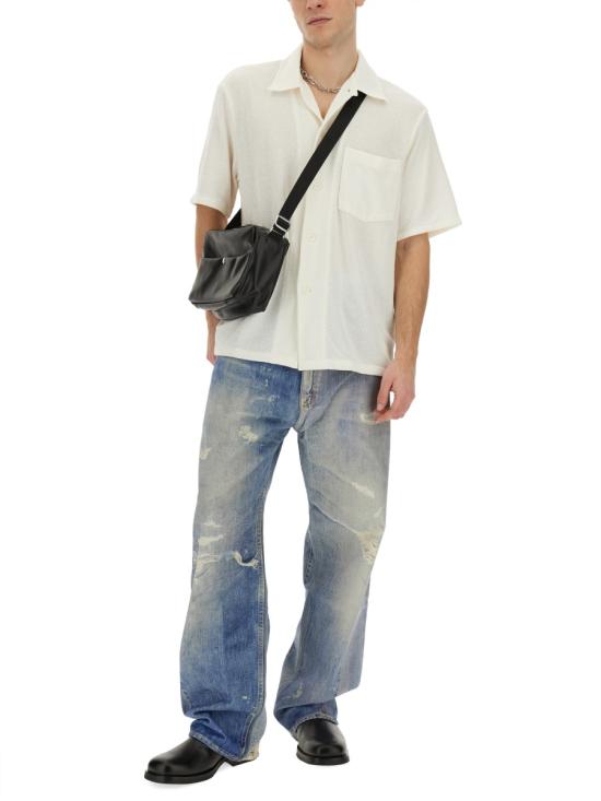 25SS 아워레가시 반팔 셔츠 M2202BO WHITEBOUCLE - OUR LEGACY