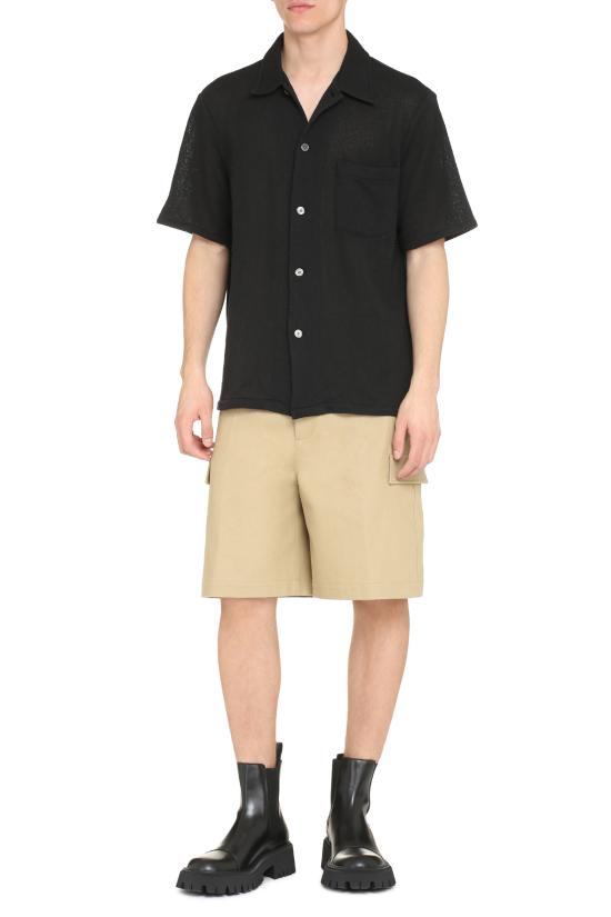 25SS 아워레가시 반팔 셔츠 M2202BB BLACKBOUCLE - OUR LEGACY