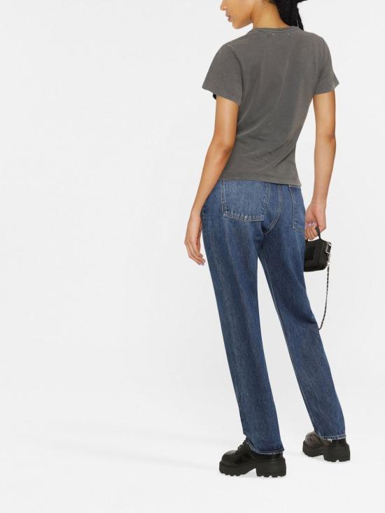 25SS 골든구스 반팔 티셔츠 GWP01221P000671 60318 GREY - GOLDEN GOOSE