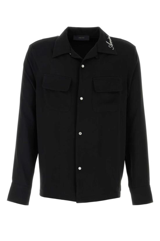  아미리 긴팔 셔츠 AMSTCA1097 BLACK