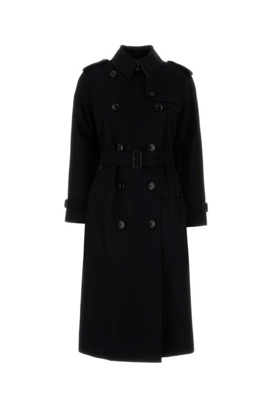 25FW 버버리 롱 워털루 헤리티지 트렌치코트 8079418 A1189 BLACK