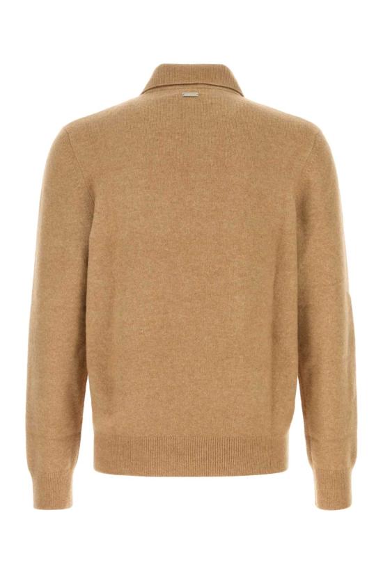 25SS 살바토레 페라가모 폴로 티셔츠 122556781162 CAMEL - SALVATORE FERRAGAMO