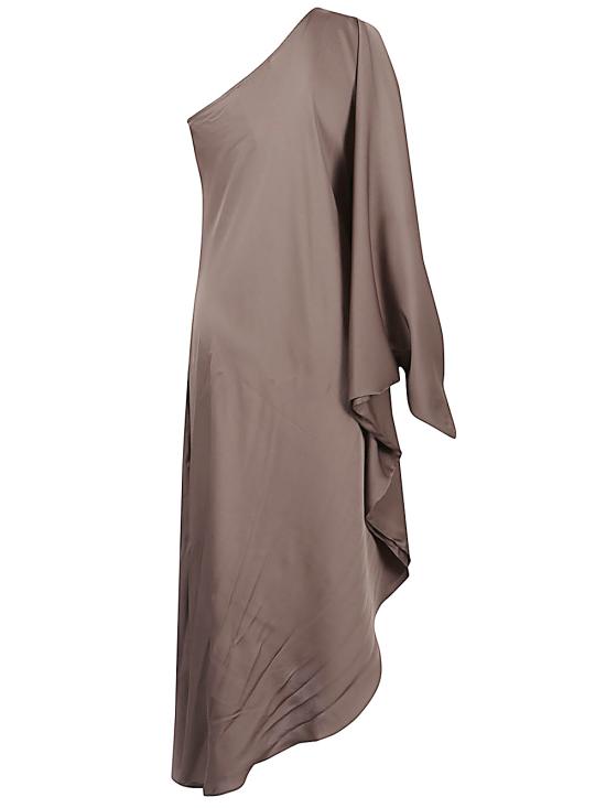 25SS 실크95파이브 미디 원피스 25220RITZN103 BROWN - SILK95FIVE