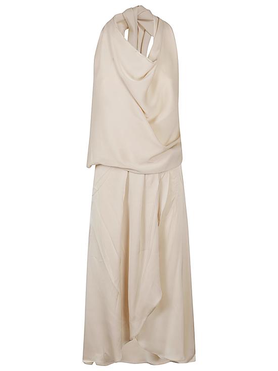 25SS 실크95파이브 롱 원피스 25210WORTHAVEN44 BEIGE