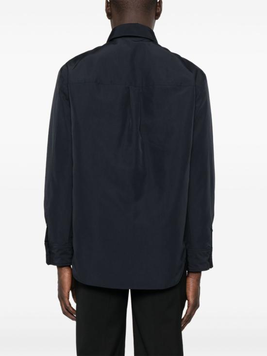 25SS 엠포리오 아르마니 긴팔 셔츠 EM001629AF13770UB118 BLUE - EMPORIO ARMANI