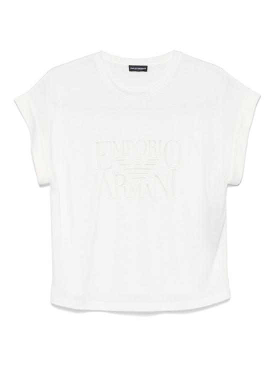 25SS 엠포리오 아르마니 반팔 티셔츠 EW000616AF12187U1131 WHITE