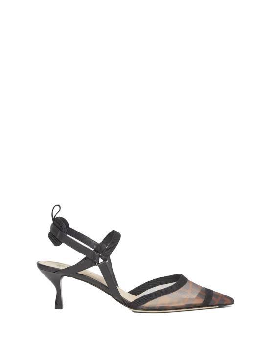 25SS 펜디 힐/펌프스 8J8589 AQ6UF13TU TAB NERO