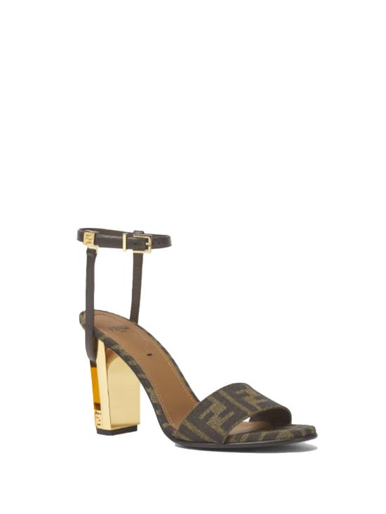 25SS 펜디 샌들 8X8442 AJZFF1D1C TABACCO NERO EBANO - FENDI