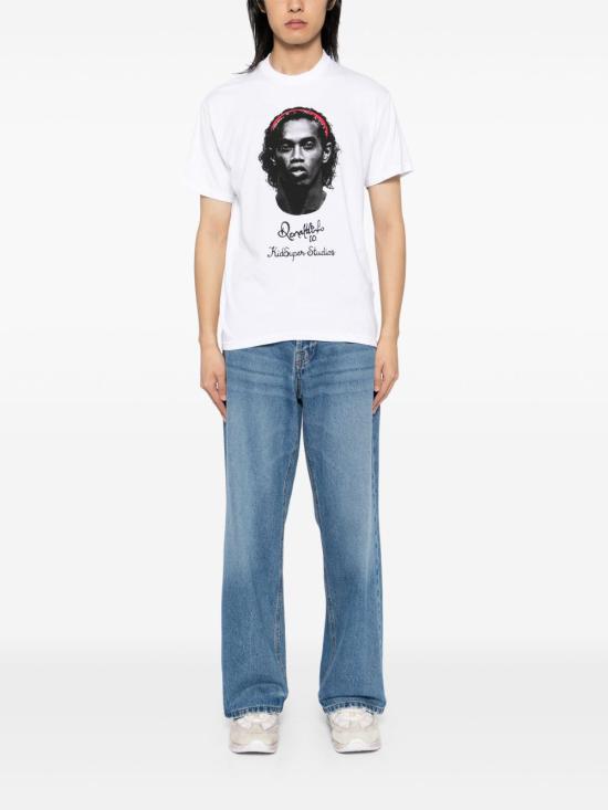 25SS 키드슈퍼 반팔 티셔츠 TEE25 RONALDINHOWHITE White - KIDSUPER