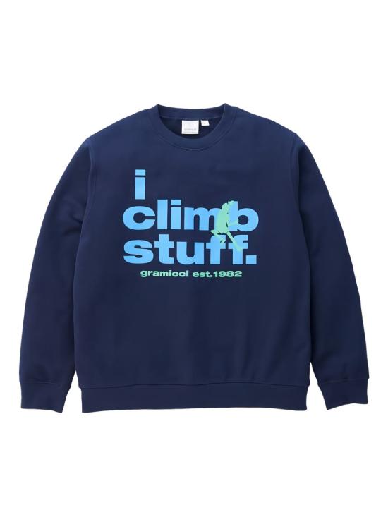  그라미치 긴팔 티셔츠 G4SU J093NAVY Blue - GRAMICCI