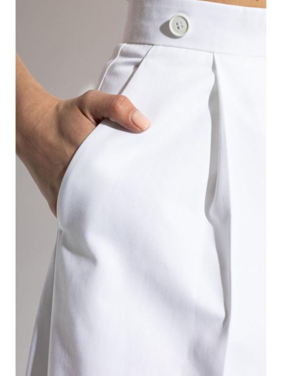 25SS 지방시 스트레이트 팬츠 BW515714X0 100 White - GIVENCHY