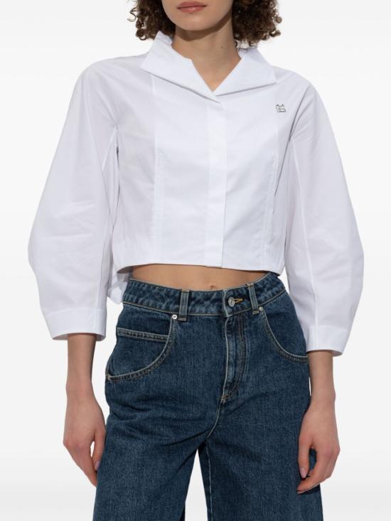 25SS 지방시 블라우스 BW61CK15JT 100 White - GIVENCHY