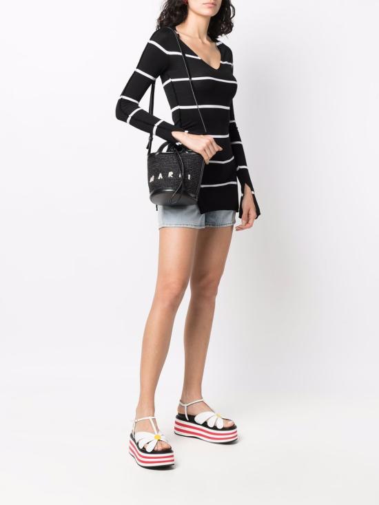 25SS 마르니 토트백 SCMP0056Q1 P386000N99 Black - MARNI