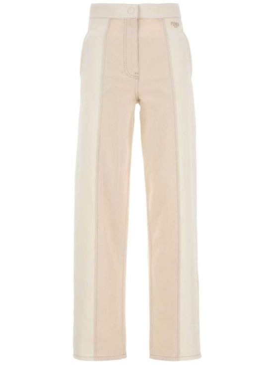 25SS 펜디 스트레이트 팬츠 FLP852 AT20F08QQ Beige