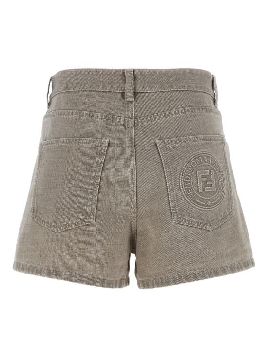 25SS 펜디 숏팬츠 FLP861 ASMBF1RX9 Grey - FENDI