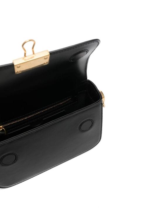 25SS 오프화이트 숄더백 OWNN118S23LEA001 1000 Black - OFF WHITE