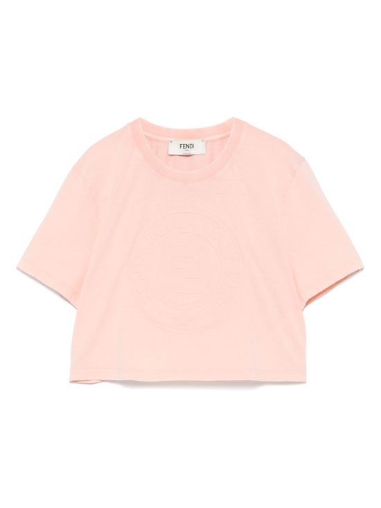 25SS 펜디 반팔 티셔츠 FS9715 ASNIF1RX7 Pink