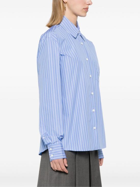 24FW 프라다 셔츠 P436H 15DTF0013 Blue - PRADA