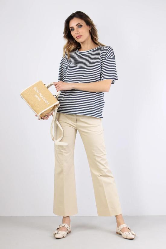 25SS 위켄드막스마라 블라우스 2515941032600 010 Ecr blu - WEEKEND MAX MARA