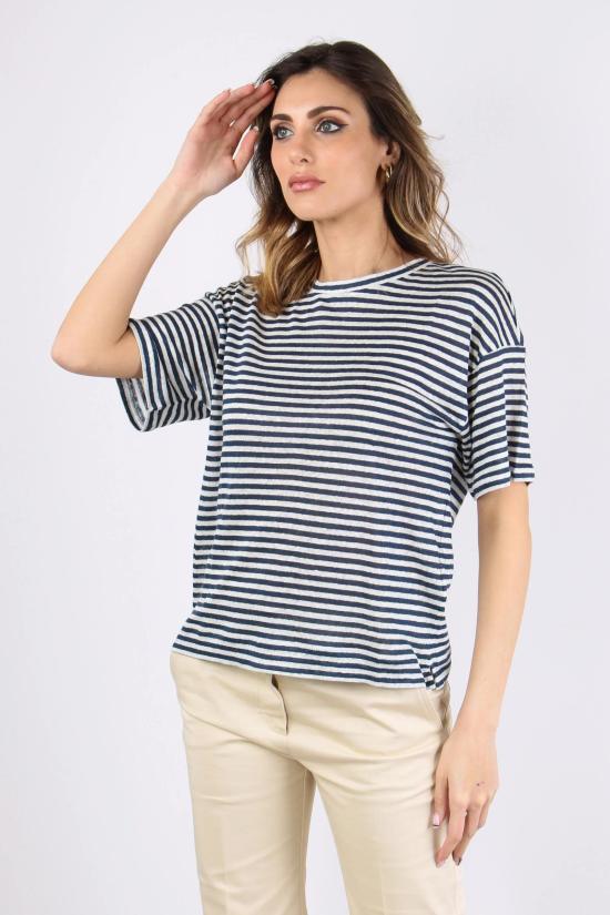 25SS 위켄드막스마라 블라우스 2515941032600 010 Ecr blu - WEEKEND MAX MARA