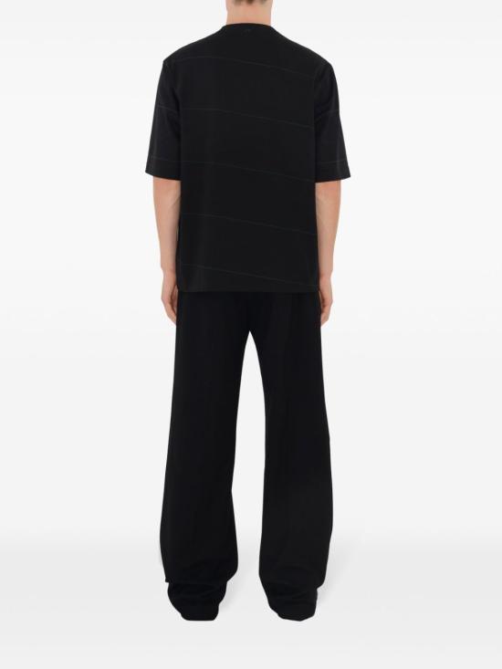 25SS 버버리 반팔 티셔츠 8083613 A1189 Black - BURBERRY