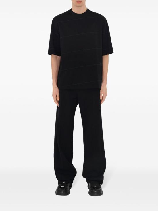 25SS 버버리 반팔 티셔츠 8083613 A1189 Black - BURBERRY