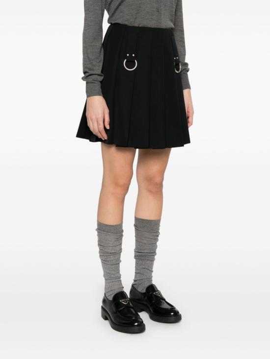 25SS 프라다 미디 스커트 P185Y 108NF0008 White - PRADA