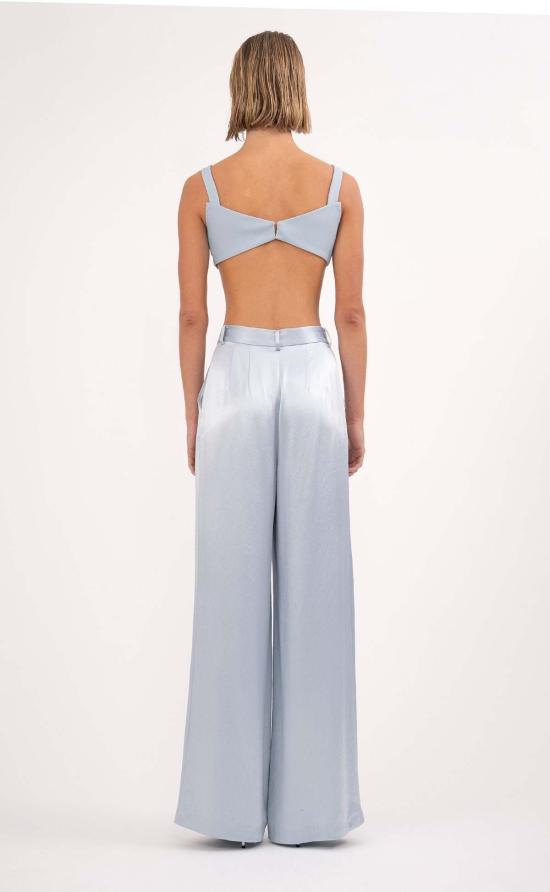  논살란트 레이블 스트레이트 팬츠 논샬란트 라벨 에스메  스카이 블루 - NONCHALANT LABEL