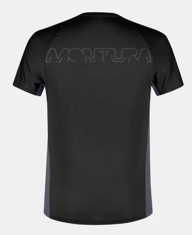 25SS 몬츄라 반팔 티셔츠 MTGN22X JS6169093 Black - MONTURA