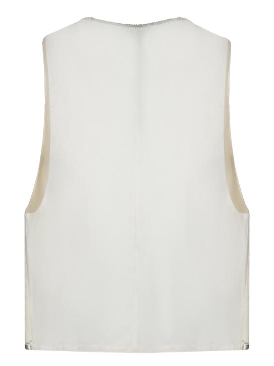 25SS 포르테포르테 케이프 13831 0010 White - FORTE FORTE