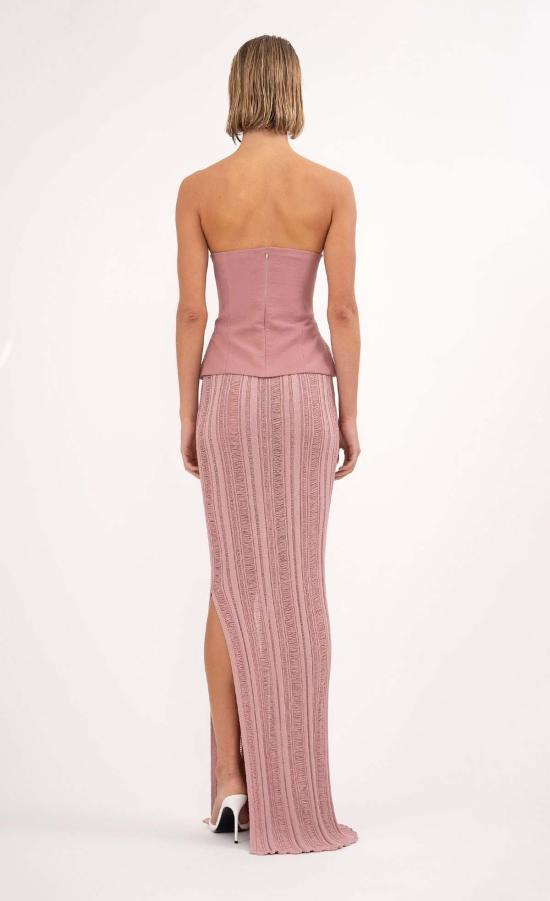  논살란트 레이블 숏 스커트 무심한 라벨 릴라 스커트 모브 - NONCHALANT LABEL