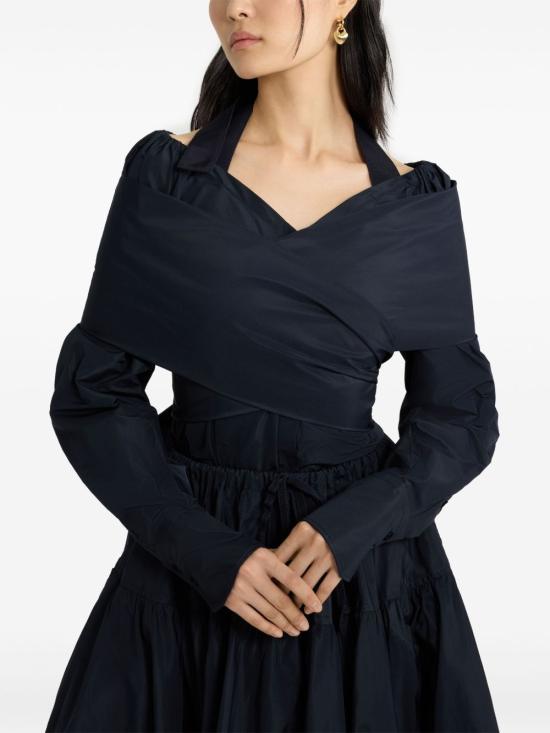 25SS 파투 긴팔 티셔츠 BL0370011 699N Navy black - PATOU