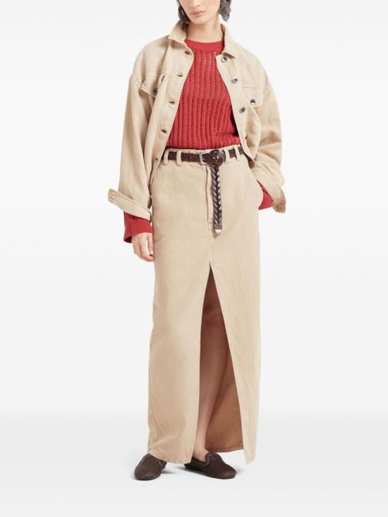 25SS 브루넬로 쿠치넬리 셔츠 ML996FX716 C2910 Beige - BRUNELLO CUCINELLI