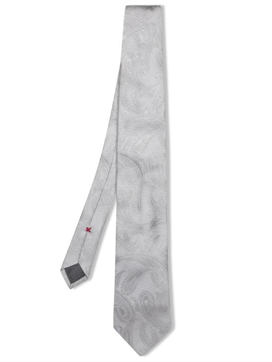 25SS 브루넬로 쿠치넬리 넥타이 MR8970018 C086 Grey